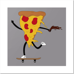 Pizza Skater Posters and Art